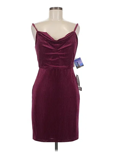 Morgan & Co. Cocktail Dress In Burgundy