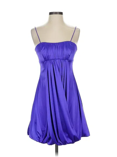 Pre-owned Morgan & Co. Cocktail Dress In Purple