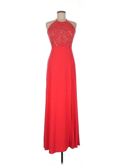 Pre-owned Morgan & Co. Cocktail Dress In Red