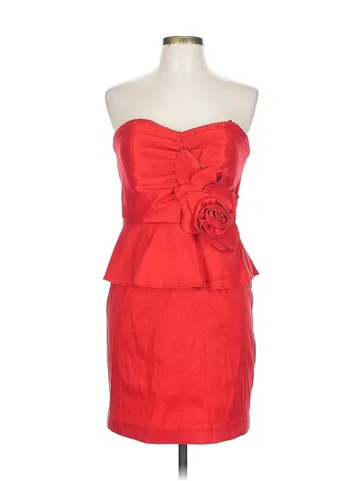 Pre-owned Morgan & Co. Cocktail Dress In Red