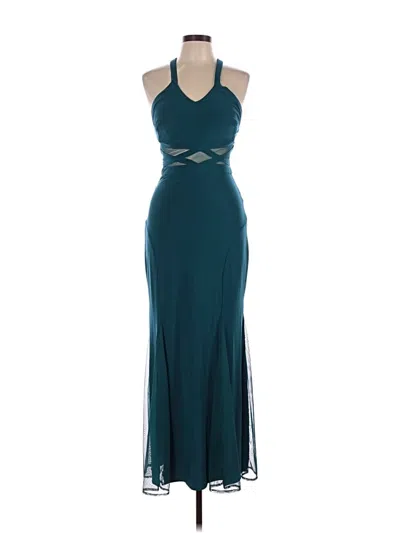 Pre-owned Morgan & Co. Cocktail Dress In Teal