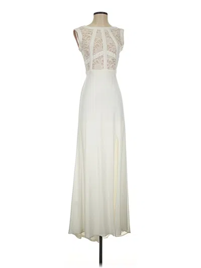 Pre-owned Morgan & Co. Cocktail Dress In White
