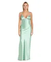 Morgan & Company Juniors' Embellished V-neck Sleeveless Gown