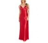 Morgan & Company Juniors' Embellished V-neck Sleeveless Gown In Red