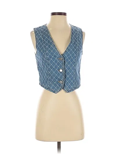 Morgan By Morgan De Toi Vest In Blue