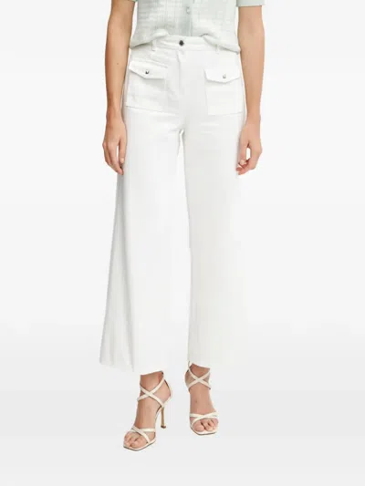 Morgan Cropped Jeans In White