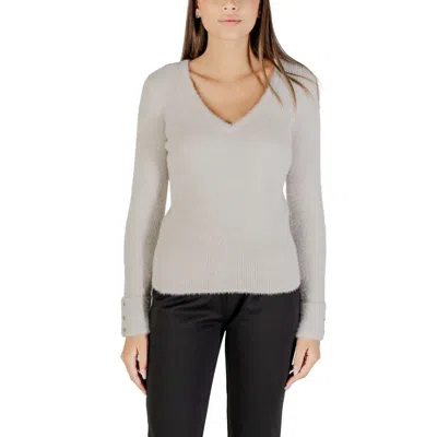 Morgan De Toi Beige Polyamide Sweatshirt In Gray