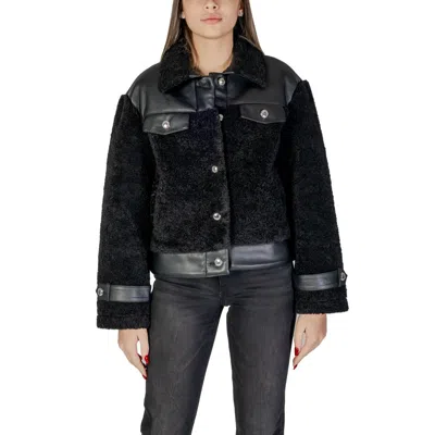 Morgan De Toi Polyester Jackets & Women's Coat In Black