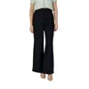 Morgan De Toi Black Polyester Pant In Black