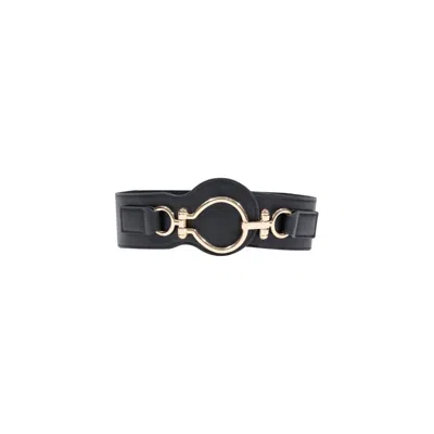 Morgan De Toi Black Polyethylene High-waist Belt