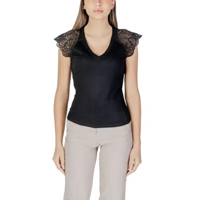 MORGAN DE TOI BLACK RECYCLED POLYESTER TANK TOP