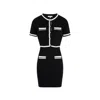 Morgan De Toi Black Viscose Short In Black