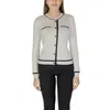 Morgan De Toi Cream Viscose Sportswear In Neutral