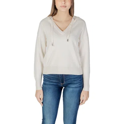 Morgan De Toi Cream Viscose Sportswear In White