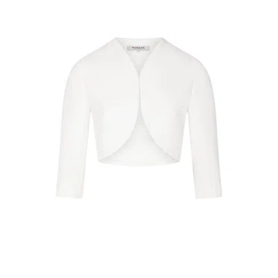 Morgan De Toi White Polyester Sweater