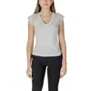 Morgan De Toi White Recycled Polyester Tank Top In White