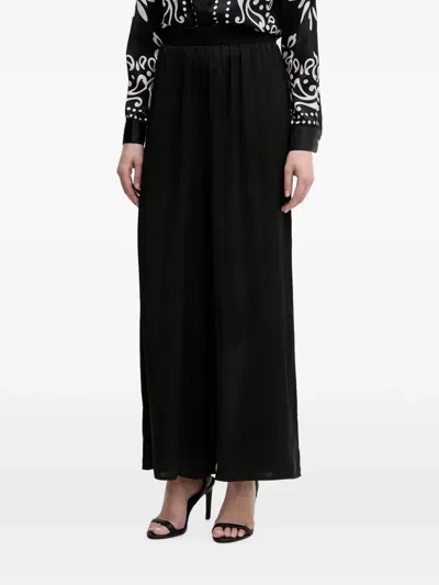 Morgan Elasticated-waist Palazzo Pants In Multi