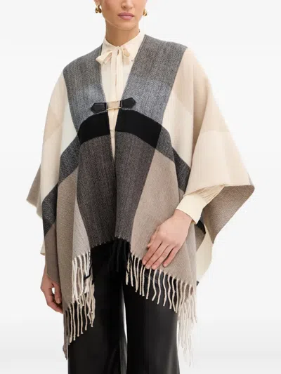 Morgan Fringed Cardigan In Multi