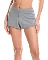 Morgan Lane Izzie Cashmere-blend Short In Grey