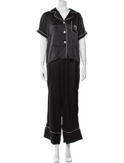 Pre-owned Morgan Lane Pajamas In Black