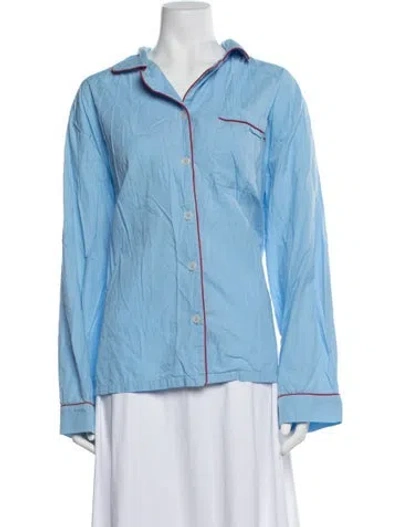 Pre-owned Morgan Lane Pajamas In Blue