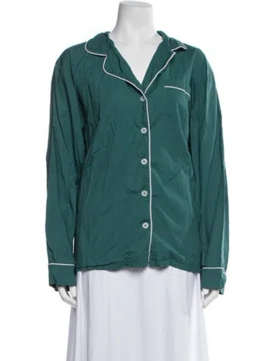 Pre-owned Morgan Lane Pajamas In Green