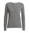 Morgan Lane Pippa Cashmere-blend Top In Grey