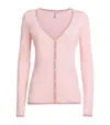 Morgan Lane Pippa Cashmere-blend Top In Pink