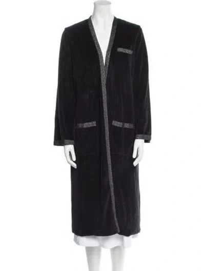 Pre-owned Morgan Lane Robe In Blue