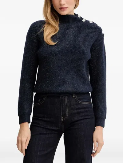 Morgan Mstori Sweater In Blue