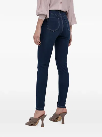 Morgan Pam Jeans In Blue