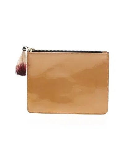 Pre-owned Morgan Parish Clutch In Brown