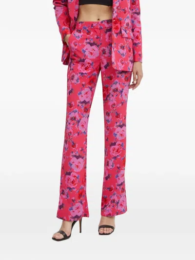 Morgan Polin Floral-print Trousers In Multi