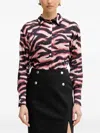 Morgan Printed Buttoned Shirt In Multi
