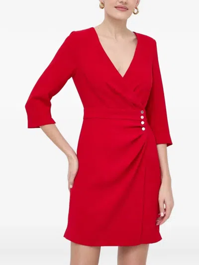 Morgan Rubi Dress In Red