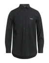 Morgan Stewart Sport Man Shirt Black Size Xl Cotton