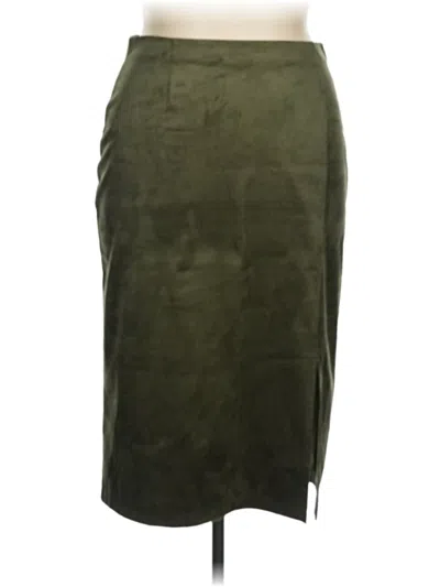 Pre-owned Morgan Taylor Casual Skirt In Green