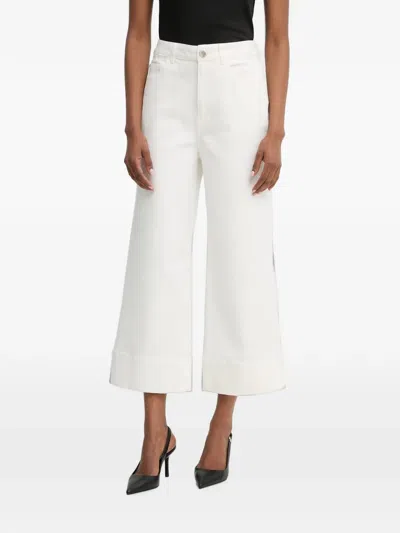 Morgan Wide-leg Jeans In White