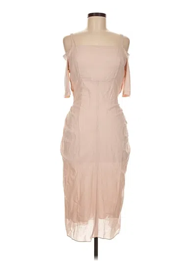 Pre-owned Morgane Le Fay Cocktail Dress In Brown