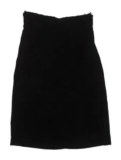 Pre-owned Morgane Le Fay Knee-length Skirt In Black