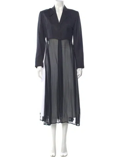 Pre-owned Morgane Le Fay Long Sleeve Top In Gray