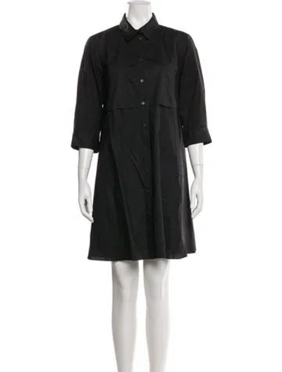 Pre-owned Morgane Le Fay Mini Dress In Blue