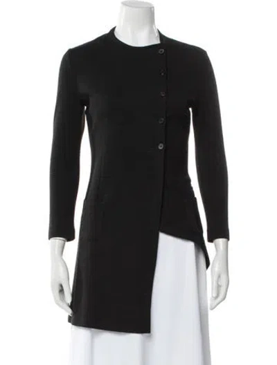 Pre-owned Morgane Le Fay Wool Jacket In Black