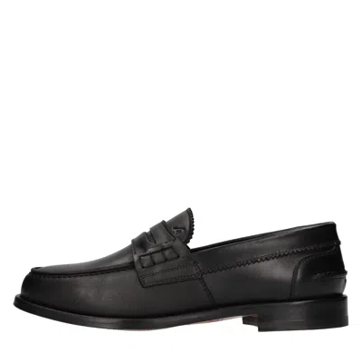 Morgillo Flat Shoes In Nero Scuri