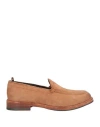 Morgillo Man Loafers Tan Size 9 Leather