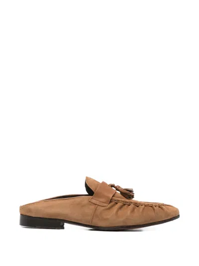 Morgillo Morandi Mules In Brown