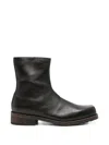 Morgillo Square-toe Boots In Black