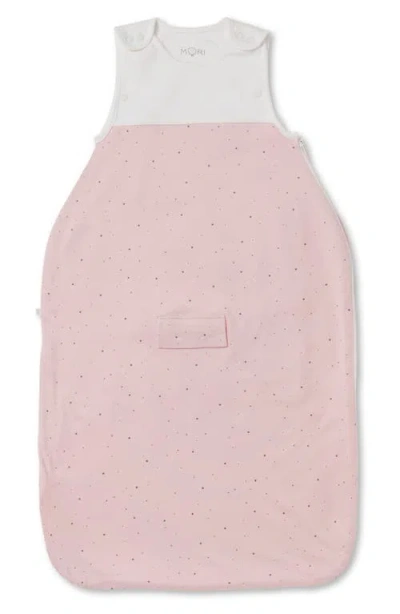 Mori 0.5 Tog Stripe Wearable Blanket In Stardust