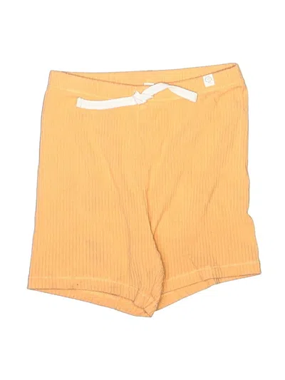 Pre-owned Mori Kids' Athletic Shorts In Yellow
