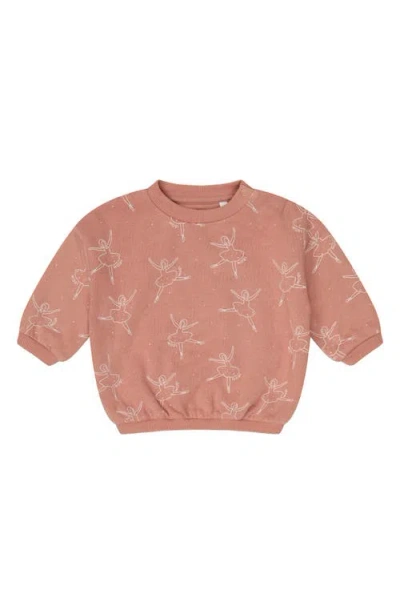 Mori Babies'  Ballet Print Oversize Sweatshirt In Ballerina Day Print